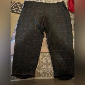 Grey/Pink Pinstripe Dress Pants 24/26W